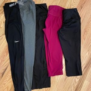 Lot of Medium leggings